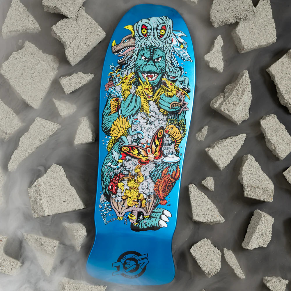 Santa Cruz x Godzilla Kaiju Roskopp Deck 10.125” (Limited Edition