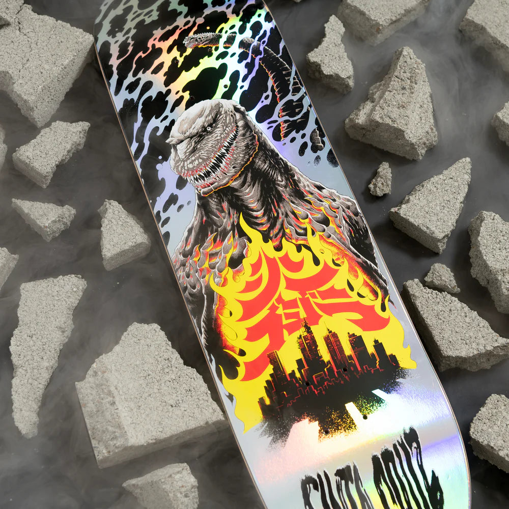 Santa Cruz x Godzilla Shin Knox Firepit Deck 8.5” (Limited Edition