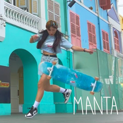 manta longboard