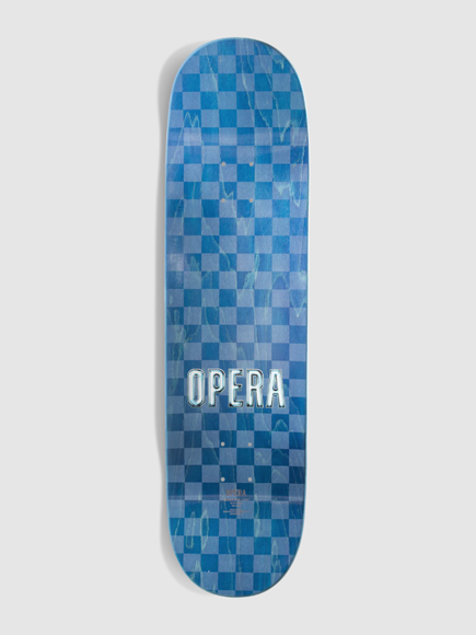 Opera Mask Logo Skateboard Deck 7.3 Opera Mask Logo Skateboard Deck 7.3