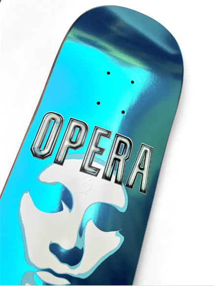 Opera Mask Logo Skateboard Deck 7.3 Opera Mask Logo Skateboard Deck 7.3