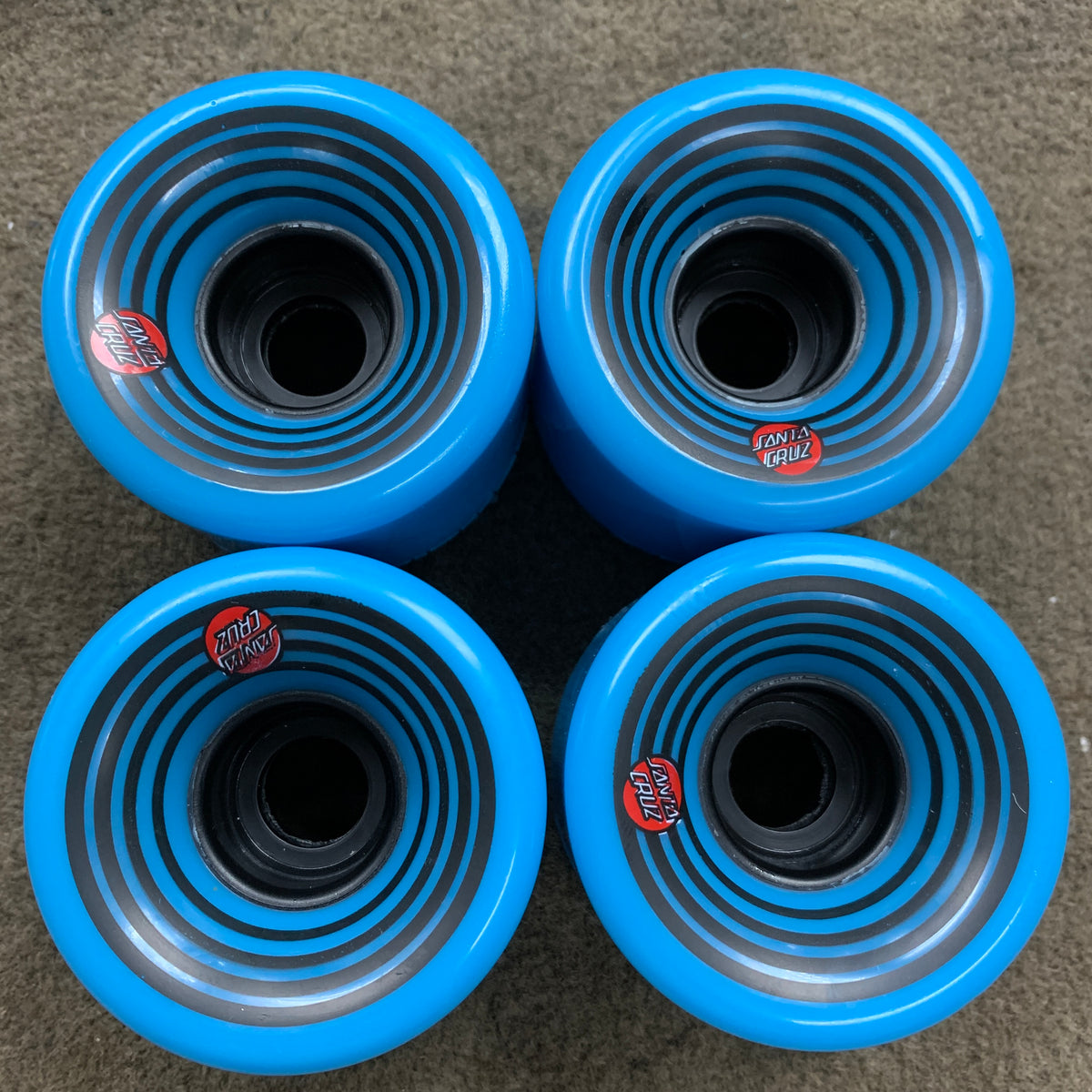 Roues Longboard/Cruiser 83mm 78A - Set De 4 - Blanes - Pour Glisse Douce Et Accroche