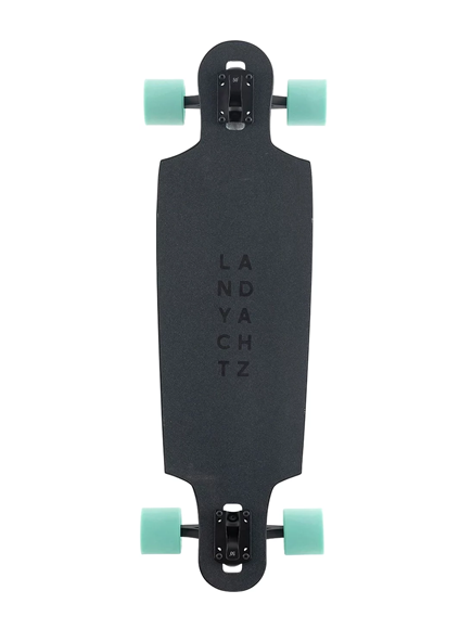 Landyachtz Drop Cat 33 Black Seeker Longboard Complete