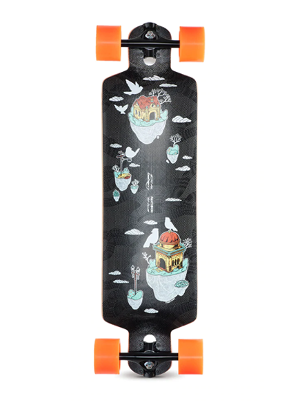 c*7様 LOADED PANTHEON TRIP COLLAB Loaded Pantheon Trip Collab Longboard Complete 33.25
