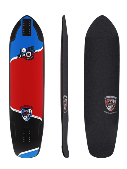 Sector 9 Downhill Division Louis Pilloni Pro Model Deck 39.5