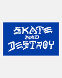 Thrasher Magazine Skate and Destroy Black Sticker