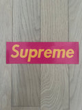 Supreme Sticker Pink