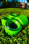 Boa Constrictor 100mm Longboard Wheels Jungle Green - Ultra Soft 76a