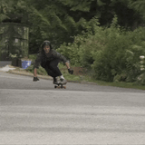 Landyachtz Black Leather Freeride Gloves