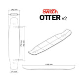 Switch Longboards Otter v2 Deck 46"