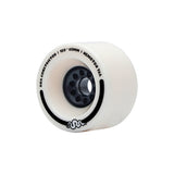 Boa Constrictor 100mm Longboard Wheel White - Ultra Soft 76a