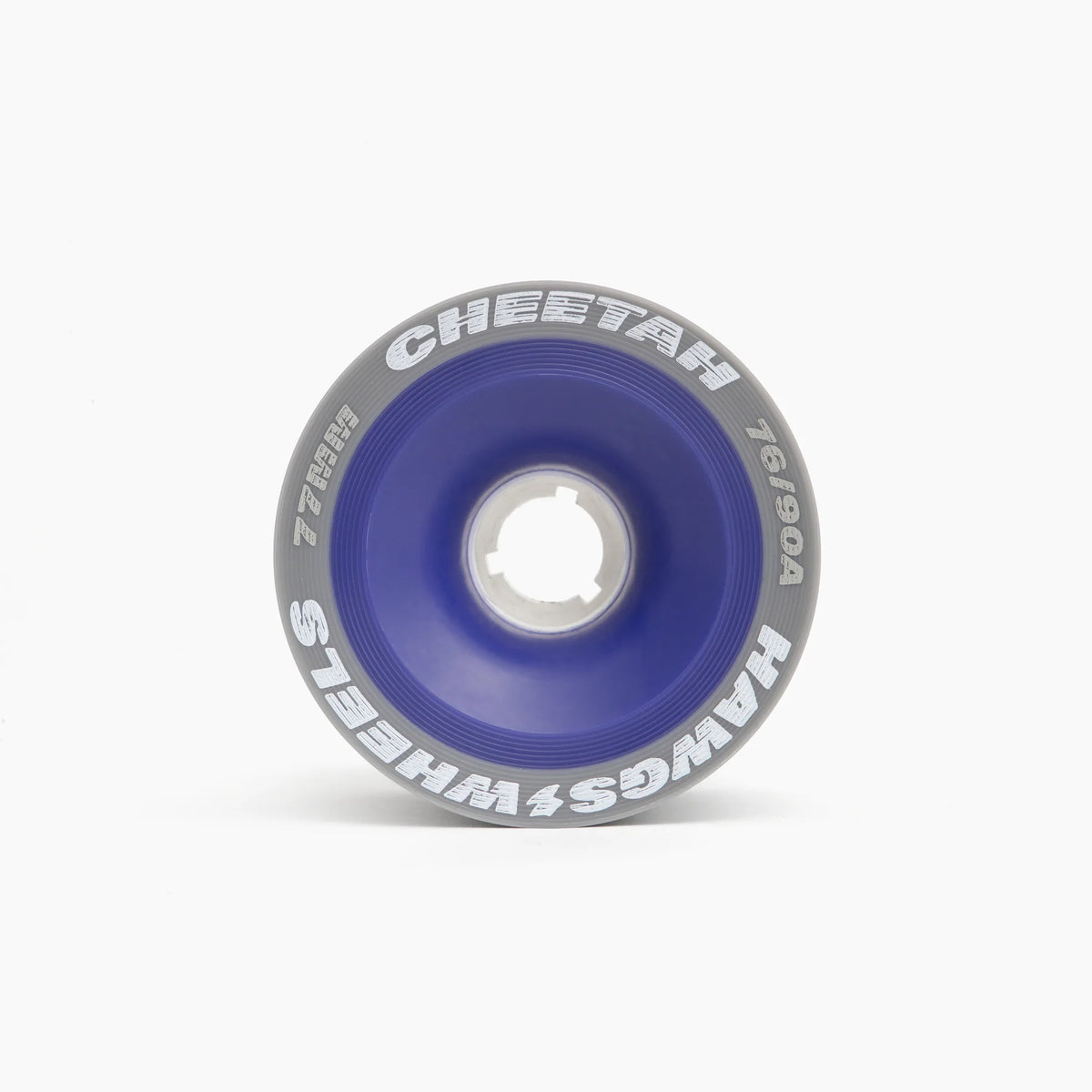 Hawgs Wheels 77mm Dual Duro Cheetahs 90a Grey / Purple – longboardlovesg