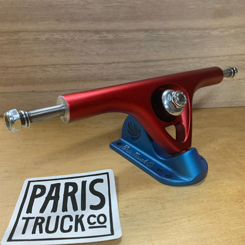 Paris Trucks V3 180mm 50 Degrees MIX Scarlet Red / Cobalt Blue (NEW)