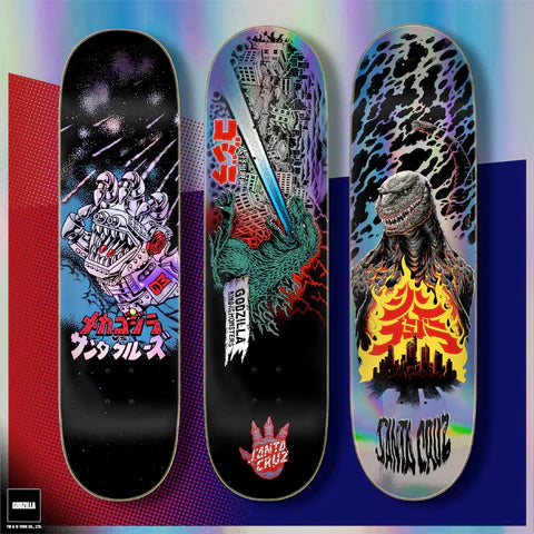 Santa Cruz x Godzilla Kaiju Roskopp Deck 10.125” (Limited Edition Santa Cruz x Godzilla Kaiju Roskopp Deck 10.125” (Limited Edition