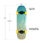 Loaded Bolsa II Surf Skate Deck 34"