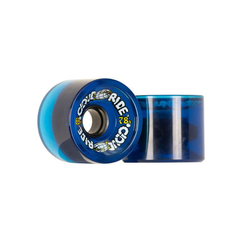 Cloud Ride Cruiser Wheels 69mm Transparent Midnight Blue