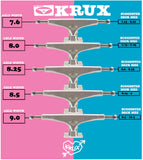 Krux Trucks K5 Milkshake DLK