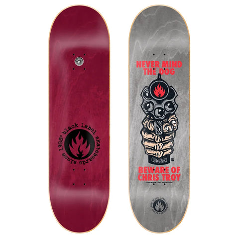 Black Label Chris Troy Beware Deck 8.5"