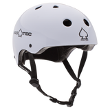 Protec Helmet Classic - Gloss White (Certified)