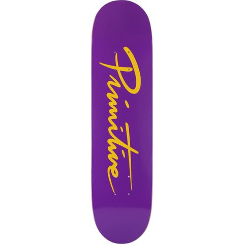 Primitive Nuevo Script Purple Deck 7.3"