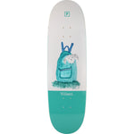 Primitive Franky Villani Noodles Tribute Teal Skateboard Deck 9.12"