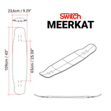 Switch Longboards Meerkat Caligraffiti 42.9"