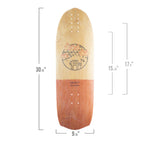 Zenit Longboards Surf Skate 76