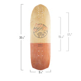 Zenit Longboards Surf Skate 76