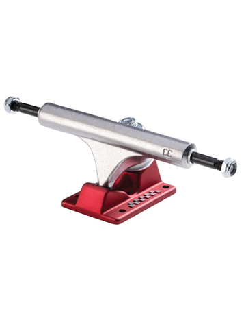 Ace Classic Skateboard Trucks (Polished/Red)