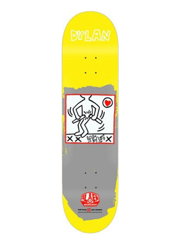 Alien Workshop Keith Haring II Dylan Rieder Deck 8" (Limited Edition)