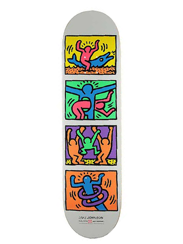 Alien Workshop Keith Haring Retro Jake Johnson Deck 8.12" (Limited Edition)