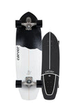 Carver 32.5" Black Tip Surfskate Complete with C7 or CX