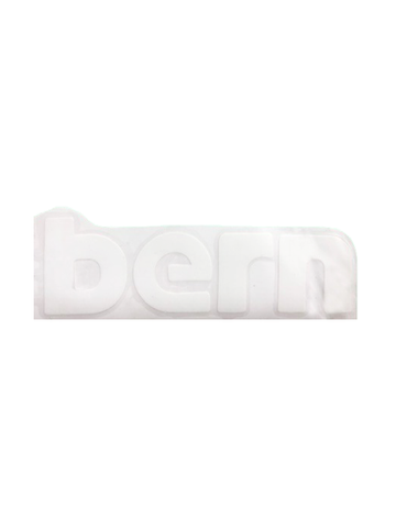 Bern Helmets Logo Sticker White