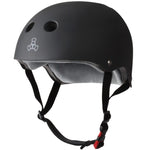 Triple 8 Helmet Certified Sweatsaver Black