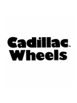 Cadillac Wheels Black Font Sticker