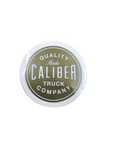 Caliber Button Sticker Gold