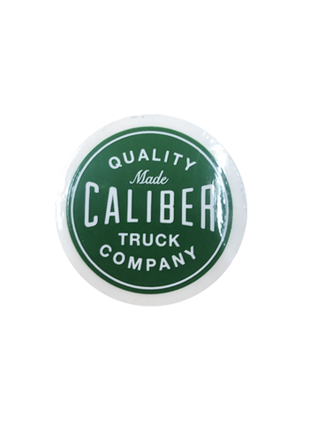 Caliber Button Sticker Green