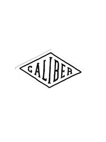 Caliber Diamond Logo Sticker White