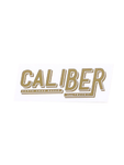 Caliber Truck Co Gold Sticker