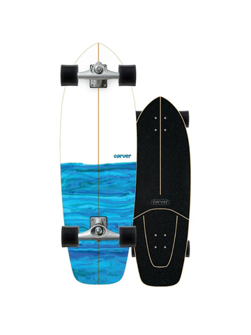 Carver 31" New Resin Surf Skate Complete with CX