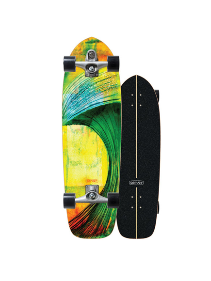 Carver Skateboards フローラルデザイン 85cm cx7 Carver 33.75