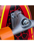 Carver x Santa Cruz Flame Dot Shark 9.85" x 31.52" Surfskate Complete