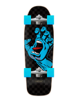 Carver x Santa Cruz Screaming Hand Check 9.80" x 30.20" Surfskate Complete