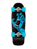 Carver x Santa Cruz Screaming Hand Check 9.80" x 30.20" Surfskate Complete