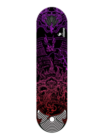 Cklone Fire Monster Skateboard Deck 8"