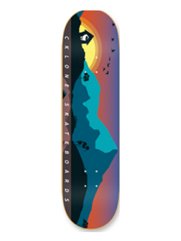 Cklone Mountain Skateboard Deck 8"
