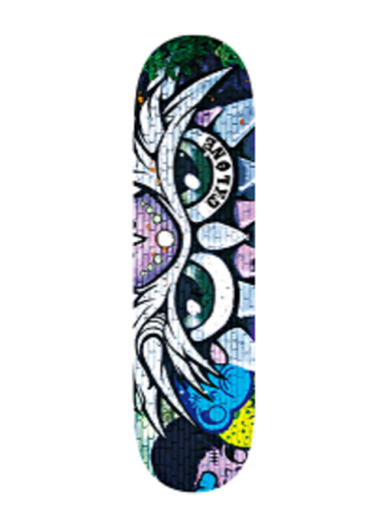 Cklone Owl Graffitti Skateboard Deck