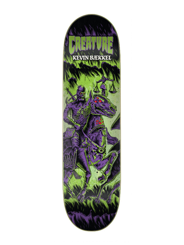 Creature Baekkel Horseman VX Skateboard Deck 8.5"