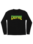 Creature Logo Long Sleeve T-Shirt Black