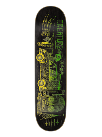 Creature Magic Hands Small Skateboard Deck 8"